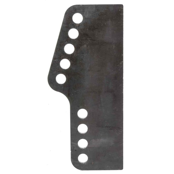 JEGS 64655 4-Link Frame Brackets 11 in. L x 5 in. W 1/4 (.250) in. Thick Mild St