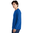 thumbnail image 4 of Gildan Men's Heavy Cotton Long Sleeve T-Shirt, Royal Casual T-Shirt, Crewneck Tee Pack of 5, S, 4 of 5