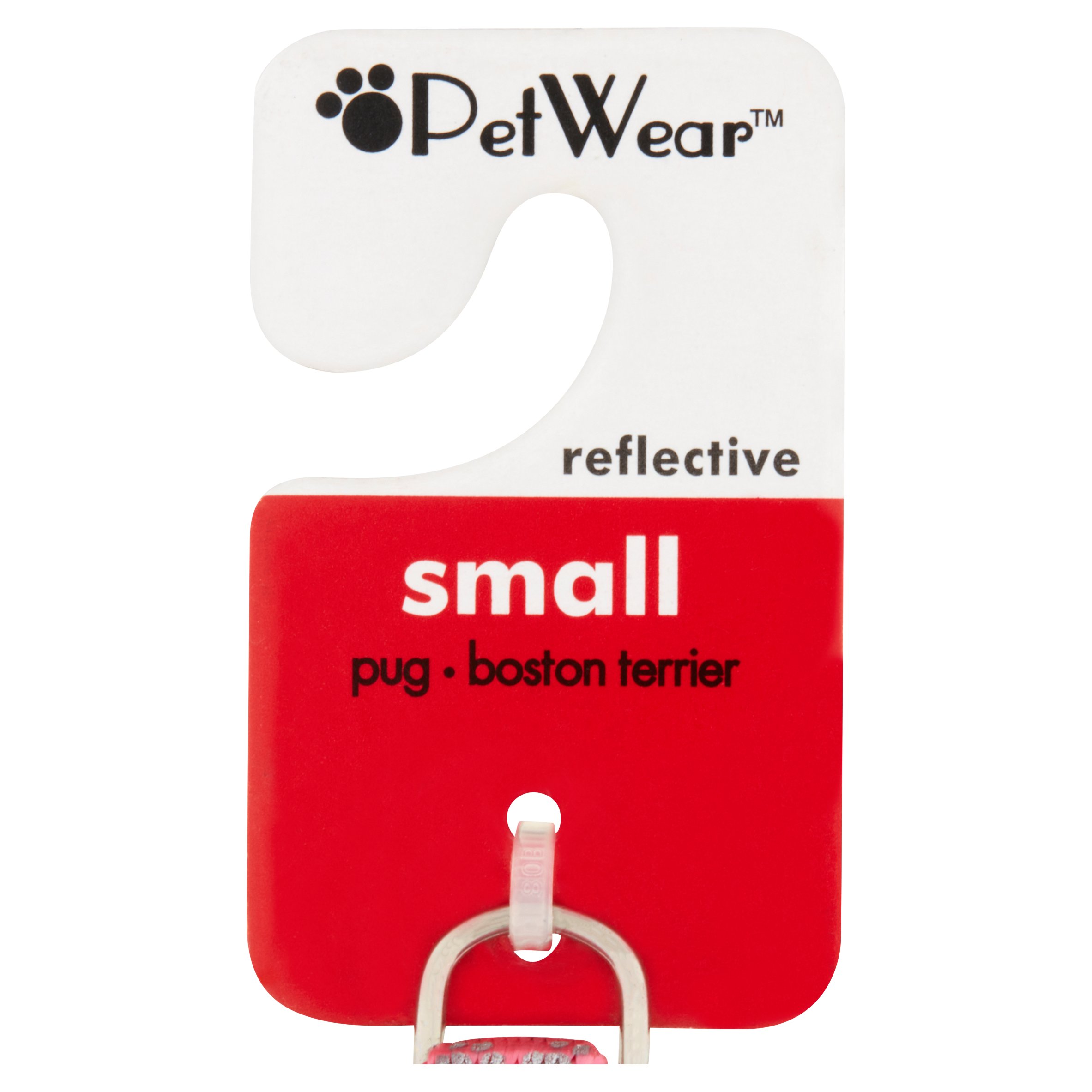 PetWear Reflective Adjustable Dog Collar, Pink, Small - image 4 of 4