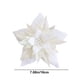 thumbnail image 3 of Ganfancp Flor de Navidad Simulación de Flor de Navidad Accesorios para Coronas de Navidad Decoración Del Árbol de Navidad Doble Flor de Navidad Ofertas Del Día 1*Flor de Navidad, 3 of 6