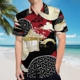 thumbnail image 5 of High Quality Hawaiian Shirts for Men Short Sleeve Aloha Beach Shirt Floral Summer Casual Button Down Shirts Blouses OZ9CCP, 5 of 7