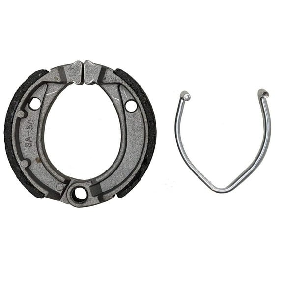 80mm Front Brake Shoes Pad, Compatible for Coolster ATVs 3050D, 3125R, 3125XR8U, 3125XR8, Fit for 50cc to 250cc Chinese ATVs