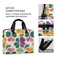 thumbnail image 4 of FORMRS 16" Laptop Bag Carrying Sleeve Case with Handle Travel Shoulder Briefcase, Purple Clover Pattern, 4 of 8