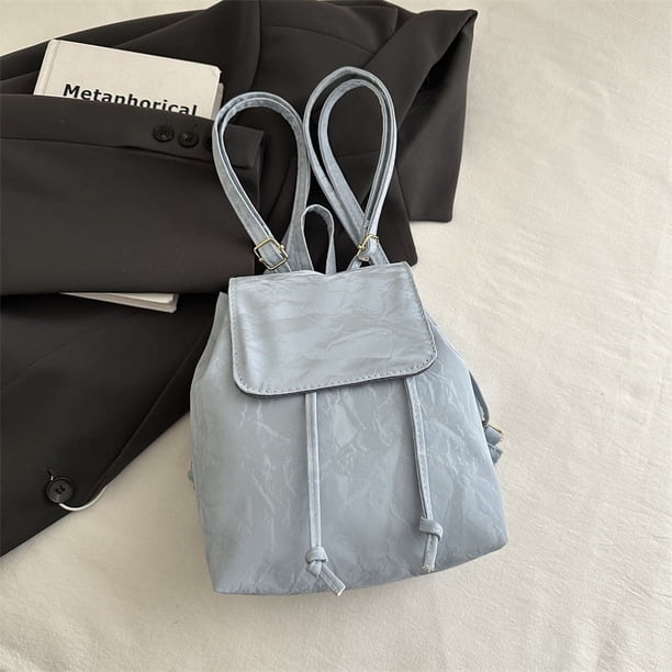 El mismo estilo que Xiaohongshu, mochila de estilo retro de alto valor 2025 versión coreana ins tendencia nueva mochila versátil bandolera