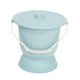 thumbnail image 1 of Escupidera doméstica con tapa y asa Inodoro portátil Urinario a prueba de salpicaduras Olla de cámara engrosada para mujeres Hombres Niños Adultos Uso Azul Fernando Escupidera doméstica, 1 of 8
