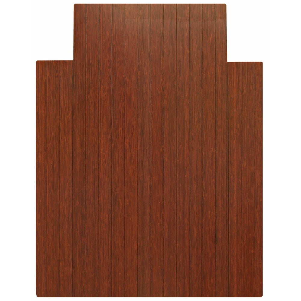 Anji Mountain Bamboo 36 x 48 Chair Mat for Carpet and Hard Floor