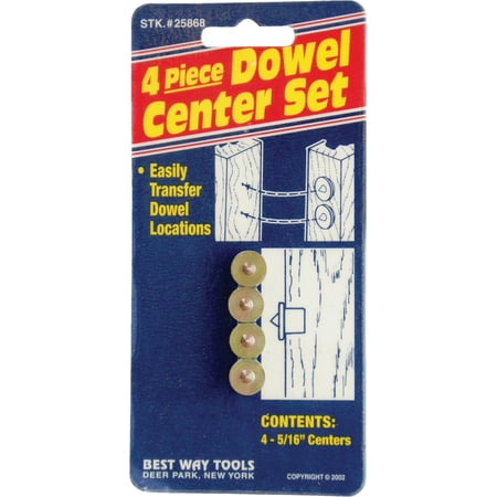 

2PC Mayhew Bestway Tools Best Way Tools Dowel Center 5/16 In.