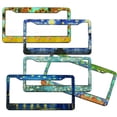 thumbnail image 4 of Van Gogh oil painting pattern car license plate frame 9, 4 of 5