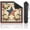 Color3, variant on Mahjong Mat, Mahjong Mat for Table with Bag, 31.5" x 31.5" Rubber Anti Slip and Noise Reduction Board Gaming Mat for Mah Jongg, Poker, Board Tile Games, Dominoes