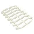 thumbnail image 1 of BUYISI Silicone Roasting Racks Easy-Clean Cooling Rack For Cooking Baking Rice White, 1 of 5