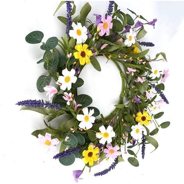 Mini cheap flower wreath