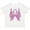 AA-White, variant on Inktastic Breast Cancer Awareness with Butterfly Ribbon Words Boys or Girls Toddler T-Shirt