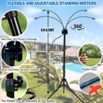thumbnail image 4 of Humidifier Device 2026 Adjustable Outdoor System Free Standing Water for Outside Patio Portable Sprinklers Hose Attachment Kit in Backyard Summer Cooler Spray Tubes Tool and Canopy Tent Air Humidifie, 4 of 9
