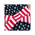 thumbnail image 6 of Bagilaanoe 0-18M Infant Baby Girl 4th of July Clothes Independence Day Outfits Stripe/Star Print Romper Sleeveless Playsuit with Hairband Summer Clothing, 6 of 9