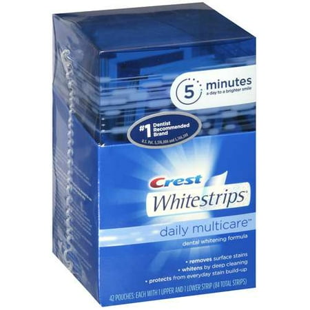 Crest Whitestrips Daily Multicare, 84ct