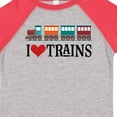 thumbnail image 4 of Inktastic I Love Trains Boys or Girls Toddler T-Shirt, 4 of 5