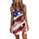 thumbnail image 1 of Vestido ajustado sin mangas de color sólido con cuello en V cómodo informal a la moda para mujer Pompotops ghjkhdj8037, 1 of 5