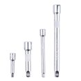 thumbnail image 1 of HLONK 4pcs Extension Bar Set 1/4 3/8 Drive Ratchet Socket Extender Hand Adjustment Tool Extension Socket Drive Hand Tool (Silver), 1 of 6