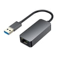 thumbnail image 1 of Adaptador Ethernet 2,5G Plug and Play, concentrador de red ampliamente compatible, aleación de aluminio Puerto USB, 1 of 9