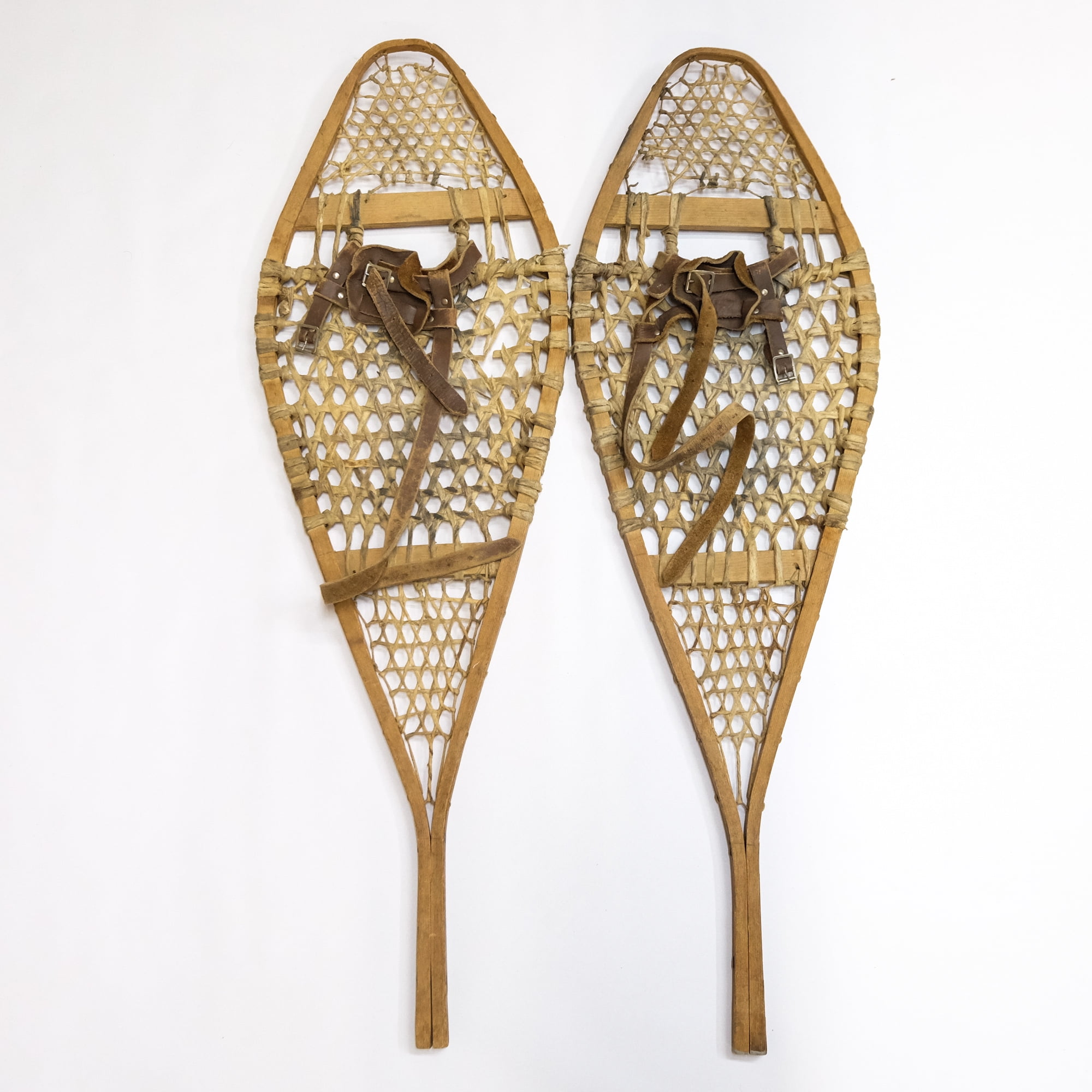 Authentic Used Vintage Snowshoes for use or Decor by