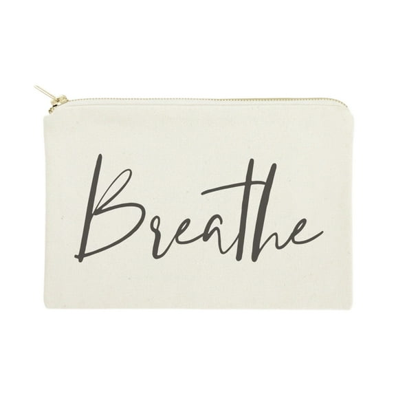 Breathe Cotton Canvas Cosmetic Bag