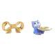 thumbnail image 1 of Tirador de muebles con forma de gato con lazo de latón, estatua de resina, bandeja, tirador para cajón de cocina, bonito y fácil de instalar, tirador, 1 of 8