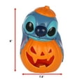 thumbnail image 2 of Halloween Adult Disney Light up Stitch Pumpkin Stack Décor 12" H, 2 of 5