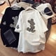 thumbnail image 2 of New Trend Disney Mickey Mouse Print T Shirt Summer Women Short Sleeve Leisure Top Tee Casual Ladies Loose T Shirts Plus SizeXXL Gao Jinjia LED, 2 of 2