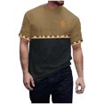 thumbnail image 3 of Jinhomg Mens Casual Graphic T-Shirts Vintage Western Animal Print Tees Big and Tall Comfy Short Sleeve Crew Neck Tops 2025 Daily Wear Lightning Deals of Today Black XL, 3 of 6
