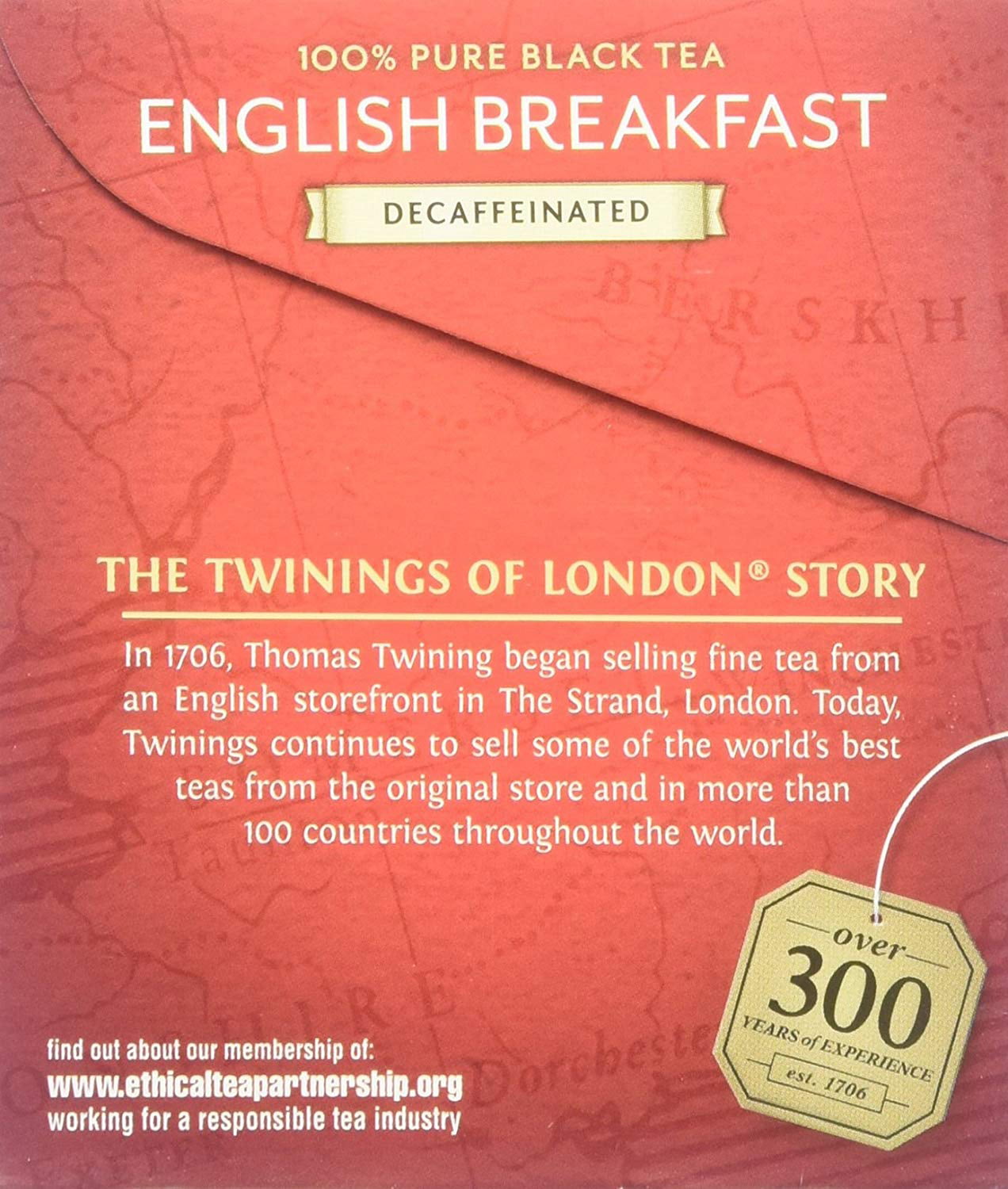 20 ct 070177173517 Decaffeinated Tea Bags Twinings English Breakfast Tea