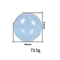 thumbnail image 2 of 2x de de silicona resina de polímero de de forma forma forma accesorios de fotografía artística BLESIY Molde de resina de esfera, 2 of 7