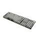 thumbnail image 3 of Teclado mecánico para juegos, teclado Retro Punk de 104 teclas, máquina de escribir, teclas redondas, teclado de juego Vintage para mujeres, hombres,, 3 of 8