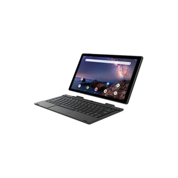 smartab 10 1 inch 2 in 1 touchscreen wi fi tablet laptop with keyboard quad processor and android 9 pie go edition