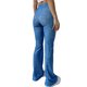 thumbnail image 3 of VISgogo Mujer Moda Flare Pantalones Largos, Vintage Estampado Cintura Alta Delgado Micro Campana Pantalones VISgogo moda, 3 of 5