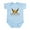 Sky Blue, variant on CafePress - Viking Helmet Valhalla2 Infant Bodysuit - Baby Light Bodysuit, Size Newborn - 24 Months