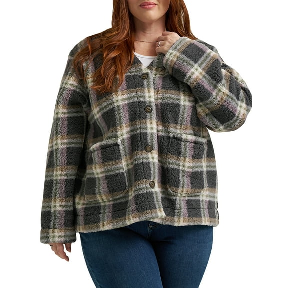 Lee® Women's Plus Grandpa Cardigan