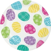 Way To Celebrate Easter Egg Dessert Plates, 10 Count