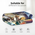 thumbnail image 4 of Genshin Impact Anti-Pilling Flannel 32"X48" Super Soft Plush Air Condition Quilt Fluffy Warm Cozy Decorative Blankets, 4 of 7