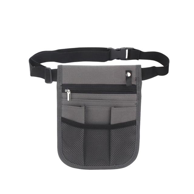 Riñonera Ajustable Qarigey para Tijeras Médicas Gris