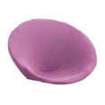 thumbnail image 2 of Jacquard Saucer Chair Slipcover Stretch Removable Moon Chair Cover, 2 of 8