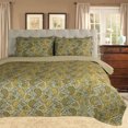 thumbnail image 2 of Impressions Bellini Paisley 3-Piece Quilt Set, 2 of 2