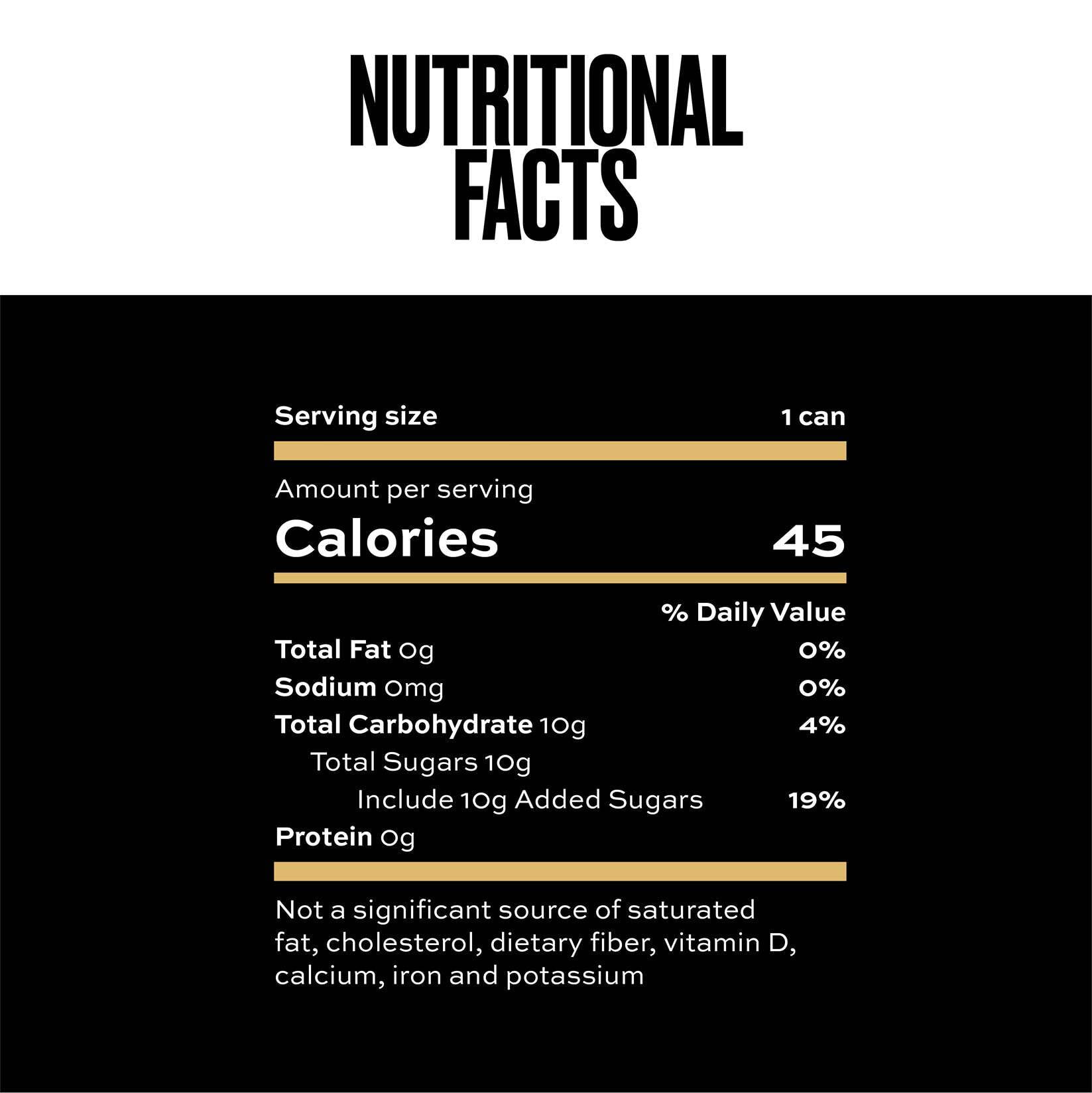 FREE AF Non-Alcoholic Drinks Whiskey Ginger | Alcohol Alternative Sparkling Cocktails with AFTERGLOW Botanical Warmth | Gluten-Free, Low-Calorie | 8.4 oz Cans (12-Pack)