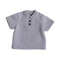 thumbnail image 1 of arctrm 1/9 Doll Clothes Costume Short Sleeve Shirt for Muscular Body Action Figure Male Gray, 1 of 9