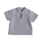 thumbnail image 1 of Camiseta de tela con figura de acción de 6 pulgadas de cuerpo fuerte para hombre y mujer. Gris, 1 of 6