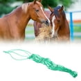 thumbnail image 1 of Filet Fourrager à Alimentation Lente, Alimentateur en Nylon Durable pour Sac de Filet Fourrager à Alimentation Lente en Nylon Cheval, pour Sac de Filet de Cheval Vert, 1 of 8