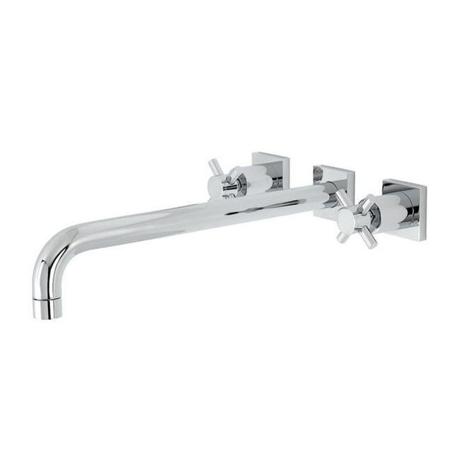 Kingston Brass KS6041DX Concord Robinet de Baignoire Mural Chrome Poli