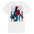 thumbnail image 2 of Marvel Spider-Man - USA Flag - Men's Short Sleeve Graphic T-Shirt, 2 of 4