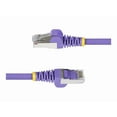 thumbnail image 3 of STARTECH Câble ETHERNET CAT6A Violet 25 Pieds, Snagless RJ45, 10G, 100W POE, S/FTP, 3 of 4