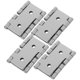 thumbnail image 1 of Luxshiny 4Ud Bisagra De Puerta Con Resorte De Hierro Plata Para Uso En Hogar Y Muebles, 1 of 6