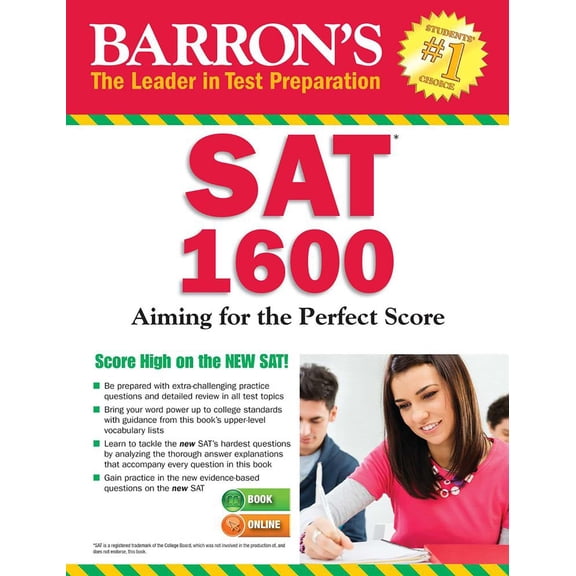 Barron's Test Prep: Barron's SAT 1600 with Online Test (Paperback)